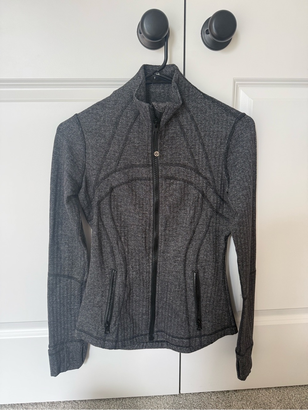 lululemon athletica Charcoal Gray Full-Zip Define Jacket